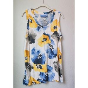 EUC Vera Wang tank top summer styles